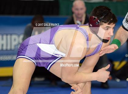 Thumbnail 3 in NYSPHSAA Wrestling Championships (Division 2 Semifinals) photogallery.