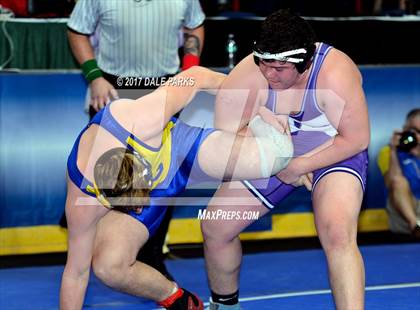 Thumbnail 1 in NYSPHSAA Wrestling Championships (Division 2 Semifinals) photogallery.