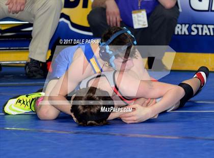 Thumbnail 3 in NYSPHSAA Wrestling Championships (Division 2 Semifinals) photogallery.