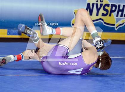 Thumbnail 3 in NYSPHSAA Wrestling Championships (Division 2 Semifinals) photogallery.