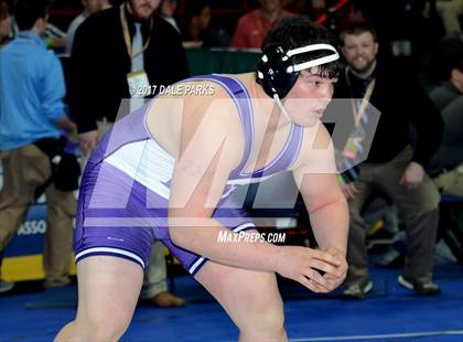 Thumbnail 2 in NYSPHSAA Wrestling Championships (Division 2 Semifinals) photogallery.