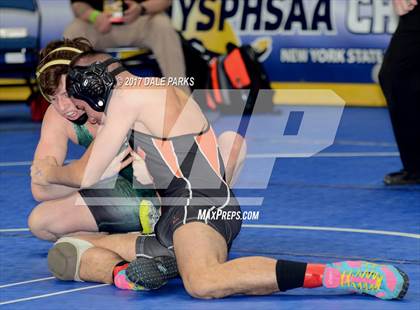 Thumbnail 1 in NYSPHSAA Wrestling Championships (Division 2 Semifinals) photogallery.