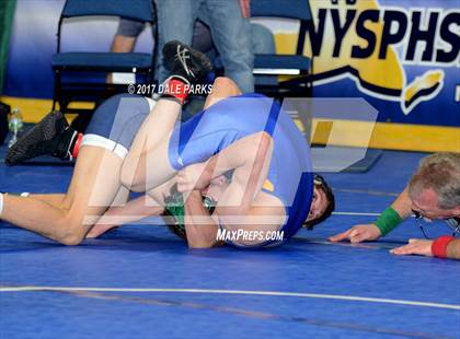 Thumbnail 1 in NYSPHSAA Wrestling Championships (Division 2 Semifinals) photogallery.