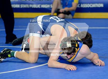 Thumbnail 1 in NYSPHSAA Wrestling Championships (Division 2 Semifinals) photogallery.