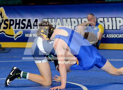 Thumbnail 3 in NYSPHSAA Wrestling Championships (Division 2 Semifinals) photogallery.