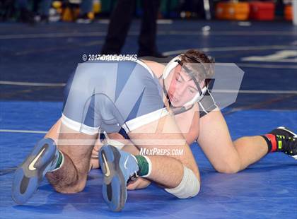 Thumbnail 2 in NYSPHSAA Wrestling Championships (Division 2 Semifinals) photogallery.