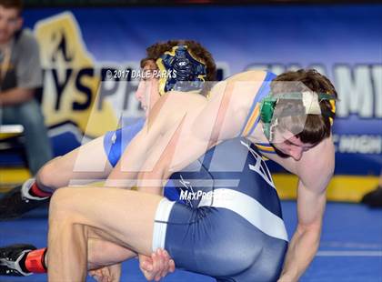 Thumbnail 2 in NYSPHSAA Wrestling Championships (Division 2 Semifinals) photogallery.
