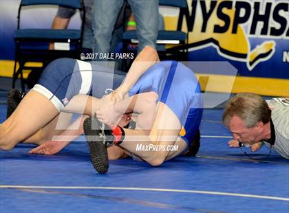 Thumbnail 2 in NYSPHSAA Wrestling Championships (Division 2 Semifinals) photogallery.