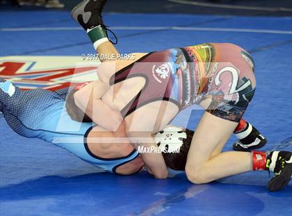 Thumbnail 3 in NYSPHSAA Wrestling Championships (Division 2 Semifinals) photogallery.