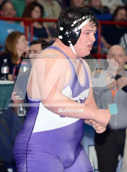 Thumbnail 1 in NYSPHSAA Wrestling Championships (Division 2 Semifinals) photogallery.