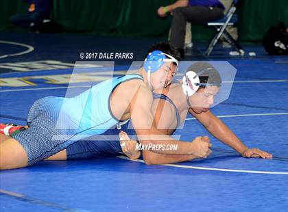 Thumbnail 1 in NYSPHSAA Wrestling Championships (Division 2 Semifinals) photogallery.