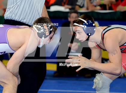 Thumbnail 1 in NYSPHSAA Wrestling Championships (Division 2 Semifinals) photogallery.