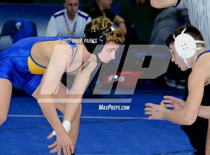 Thumbnail 2 in NYSPHSAA Wrestling Championships (Division 2 Semifinals) photogallery.