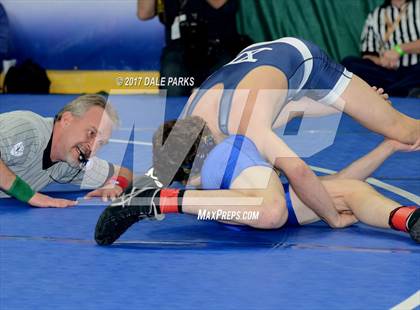 Thumbnail 2 in NYSPHSAA Wrestling Championships (Division 2 Semifinals) photogallery.