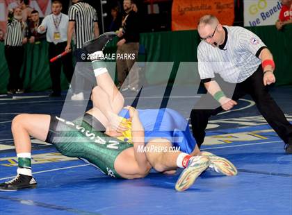 Thumbnail 2 in NYSPHSAA Wrestling Championships (Division 2 Semifinals) photogallery.