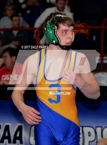 Thumbnail 1 in NYSPHSAA Wrestling Championships (Division 2 Semifinals) photogallery.