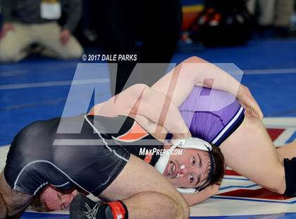 Thumbnail 2 in NYSPHSAA Wrestling Championships (Division 2 Semifinals) photogallery.