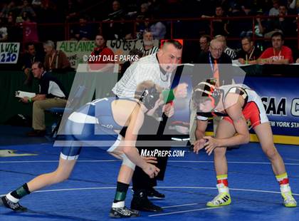 Thumbnail 3 in NYSPHSAA Wrestling Championships (Division 2 Semifinals) photogallery.