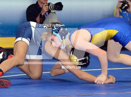 Thumbnail 3 in NYSPHSAA Wrestling Championships (Division 2 Semifinals) photogallery.