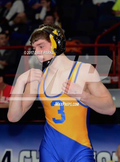 Thumbnail 2 in NYSPHSAA Wrestling Championships (Division 2 Semifinals) photogallery.