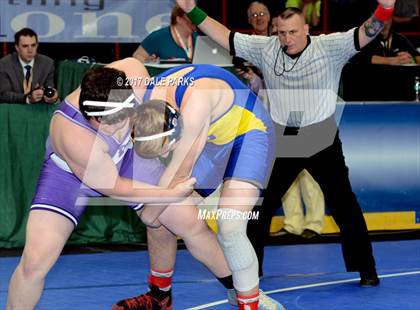 Thumbnail 1 in NYSPHSAA Wrestling Championships (Division 2 Semifinals) photogallery.