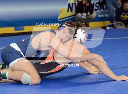 Thumbnail 1 in NYSPHSAA Wrestling Championships (Division 2 Semifinals) photogallery.