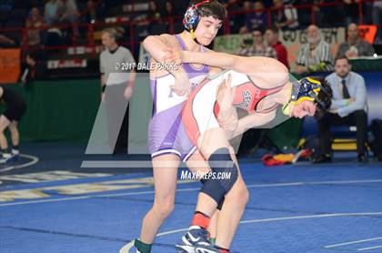 Thumbnail 2 in NYSPHSAA Wrestling Championships (Division 2 Semifinals) photogallery.