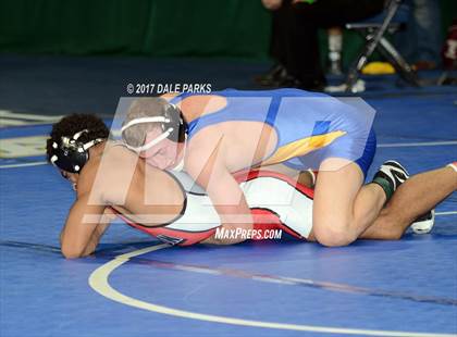 Thumbnail 3 in NYSPHSAA Wrestling Championships (Division 2 Semifinals) photogallery.
