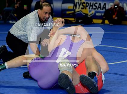 Thumbnail 1 in NYSPHSAA Wrestling Championships (Division 2 Semifinals) photogallery.