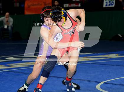 Thumbnail 3 in NYSPHSAA Wrestling Championships (Division 2 Semifinals) photogallery.