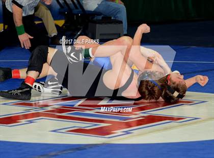 Thumbnail 1 in NYSPHSAA Wrestling Championships (Division 2 Semifinals) photogallery.