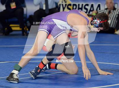 Thumbnail 3 in NYSPHSAA Wrestling Championships (Division 2 Semifinals) photogallery.