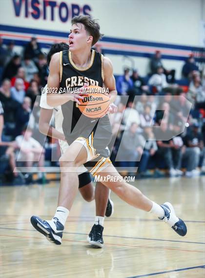 Thumbnail 3 in Crespi vs  Calabasas (7th Annual West Valley Tip-off Classic) photogallery.