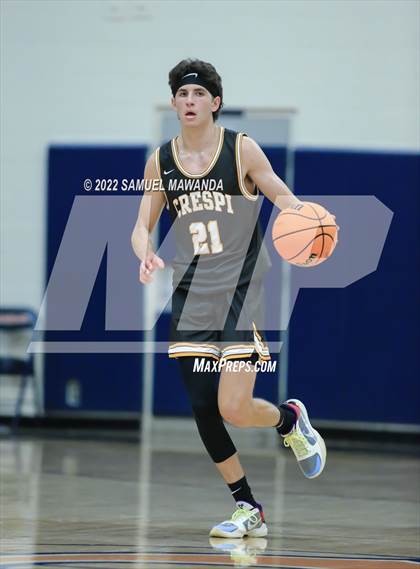 Thumbnail 2 in Crespi vs  Calabasas (7th Annual West Valley Tip-off Classic) photogallery.