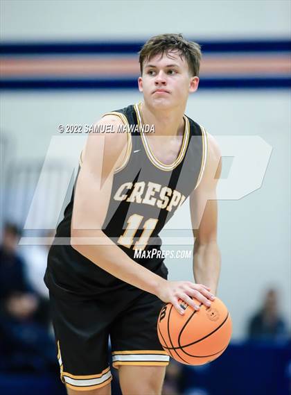 Thumbnail 1 in Crespi vs  Calabasas (7th Annual West Valley Tip-off Classic) photogallery.