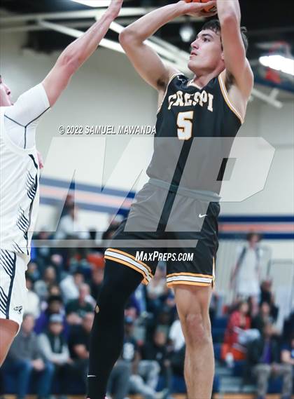 Thumbnail 1 in Crespi vs  Calabasas (7th Annual West Valley Tip-off Classic) photogallery.