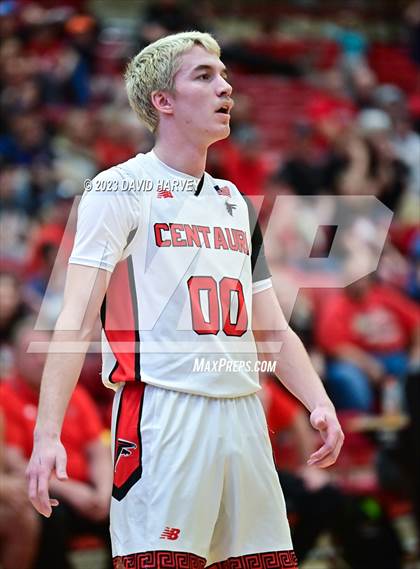 Thumbnail 1 in (CHSAA 3A Boys Basketball First Round) Windsor Charter Academy vs Centauri photogallery.