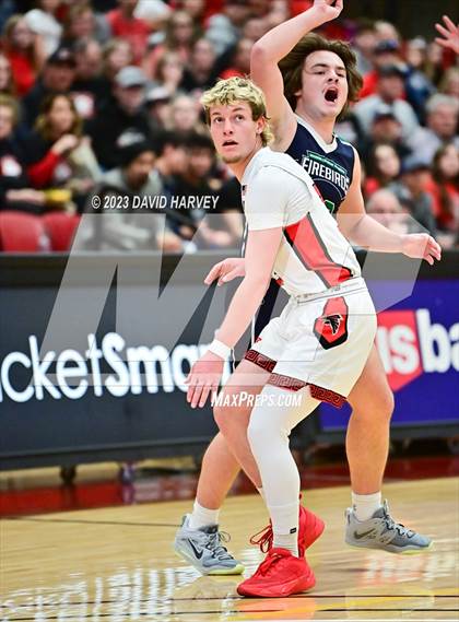 Thumbnail 2 in (CHSAA 3A Boys Basketball First Round) Windsor Charter Academy vs Centauri photogallery.