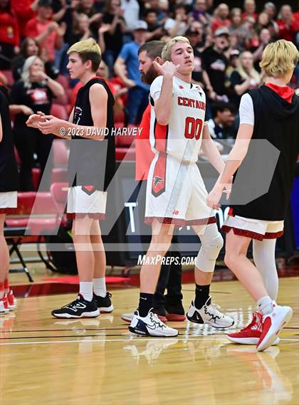 Thumbnail 3 in (CHSAA 3A Boys Basketball First Round) Windsor Charter Academy vs Centauri photogallery.