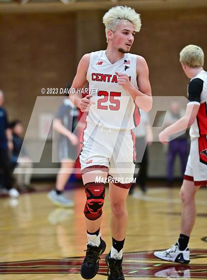 Thumbnail 2 in (CHSAA 3A Boys Basketball First Round) Windsor Charter Academy vs Centauri photogallery.