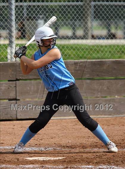Thumbnail 2 in Monterey Trail vs. Pleasant Valley (Stephanie LeDoux Tournament) photogallery.