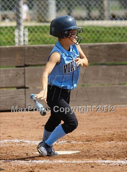 Thumbnail 2 in Monterey Trail vs. Pleasant Valley (Stephanie LeDoux Tournament) photogallery.