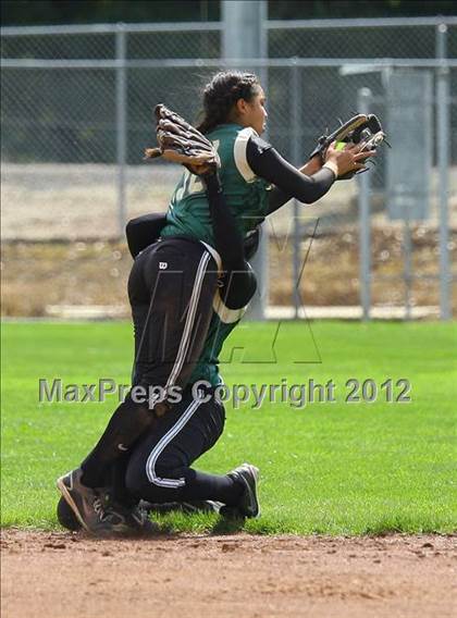 Thumbnail 3 in Monterey Trail vs. Pleasant Valley (Stephanie LeDoux Tournament) photogallery.