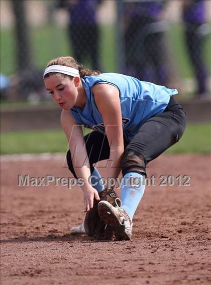 Thumbnail 3 in Monterey Trail vs. Pleasant Valley (Stephanie LeDoux Tournament) photogallery.