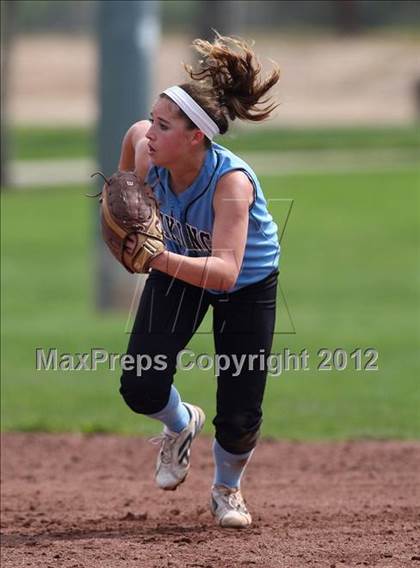 Thumbnail 3 in Monterey Trail vs. Pleasant Valley (Stephanie LeDoux Tournament) photogallery.