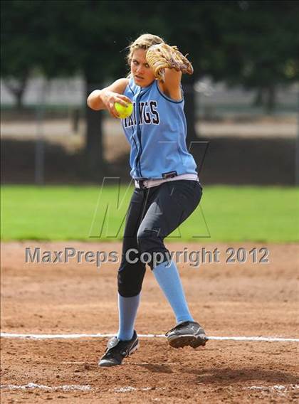 Thumbnail 1 in Monterey Trail vs. Pleasant Valley (Stephanie LeDoux Tournament) photogallery.