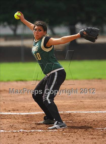 Thumbnail 2 in Monterey Trail vs. Pleasant Valley (Stephanie LeDoux Tournament) photogallery.