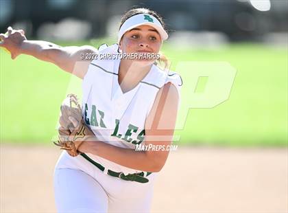 Thumbnail 2 in Eagle Rock vs Village Christian (Spring Fling Tournament) photogallery.