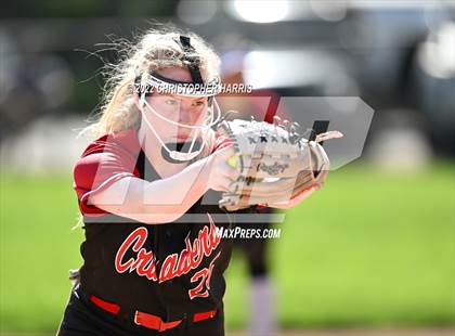 Thumbnail 3 in Eagle Rock vs Village Christian (Spring Fling Tournament) photogallery.