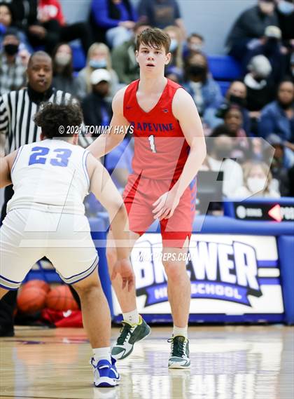 Thumbnail 3 in Grapevine @ Brewer (UIL 5A Bi-District Playoff) photogallery.